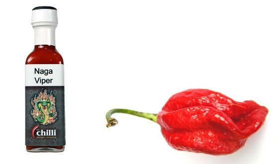 Соус и перец Naga Viper Соус и перец Naga Viper