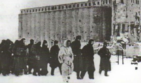 Пленные немецкие солдаты в Сталинграде Пленные немецкие солдаты в Сталинграде
