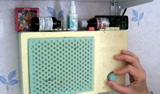 Проводная радиоточка была почти на каждой кухне