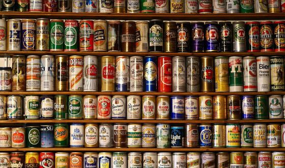 Особенно ценились редкие банки из-под импортного пива