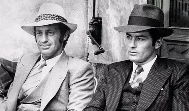 Жан-Поль Бельмондо и Ален Делон в фильме «Борсалино» 1970 года