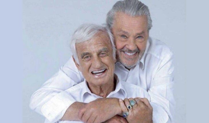 Ален Делон и Жан-Поль Бельмондо в 2019 году