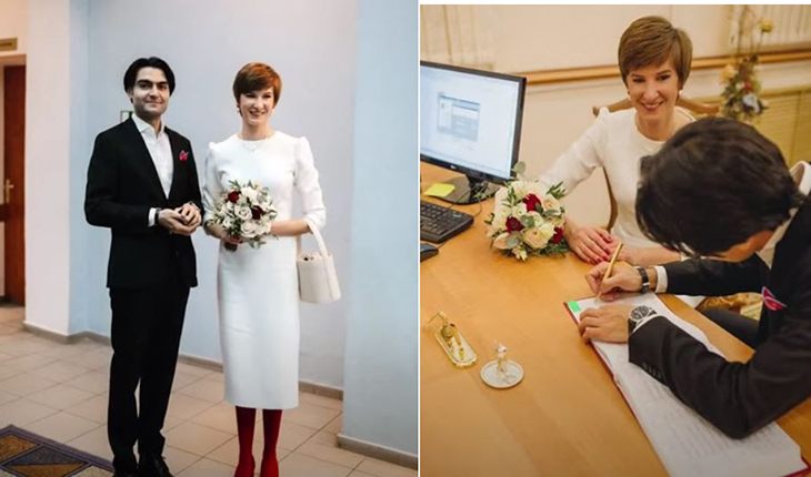 В начале 2021 года Эльман женился во второй раз — на Юлии Лазаревой