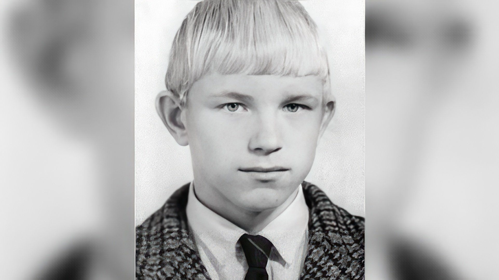 Михаил Евдокимов в школьные годы