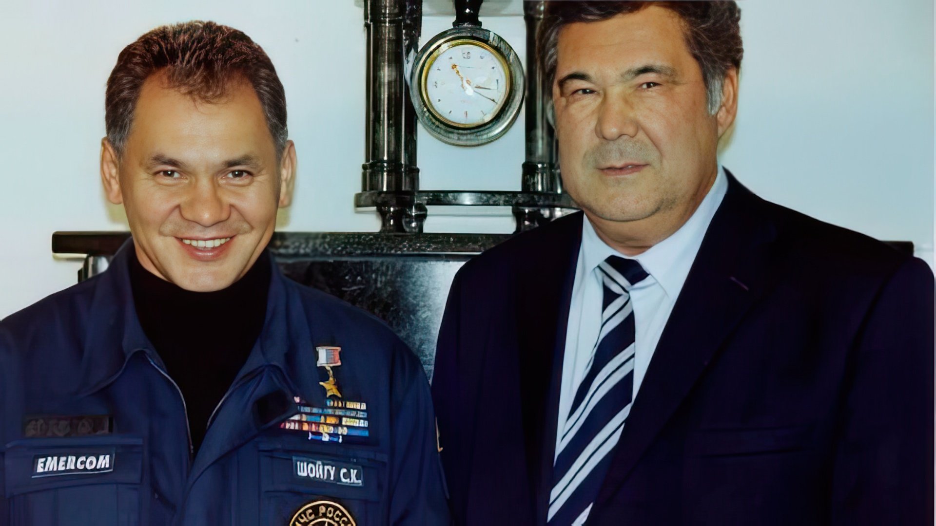 Аман Тулеев и Сергей Шойгу