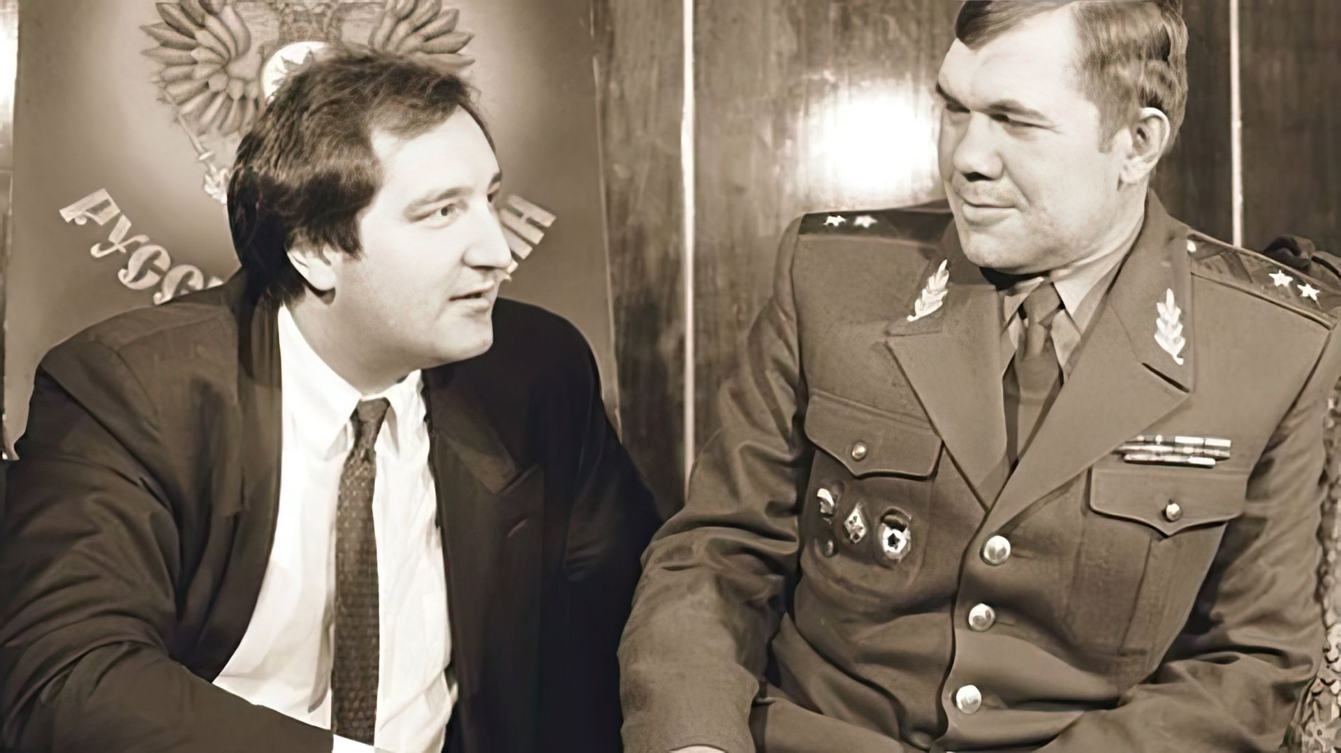 С генералом Александром Лебедем