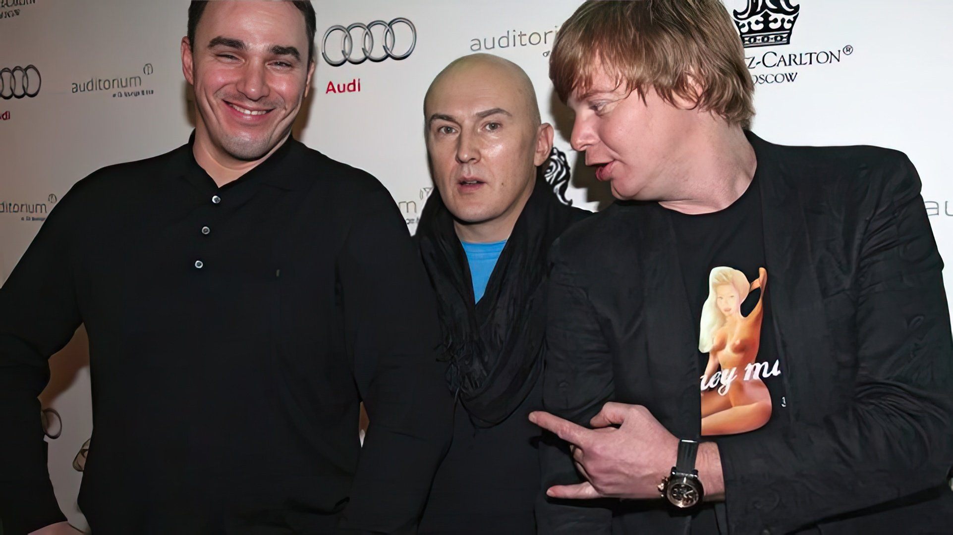 Кирилл Андреев с продюсером Игорем Матвиенко