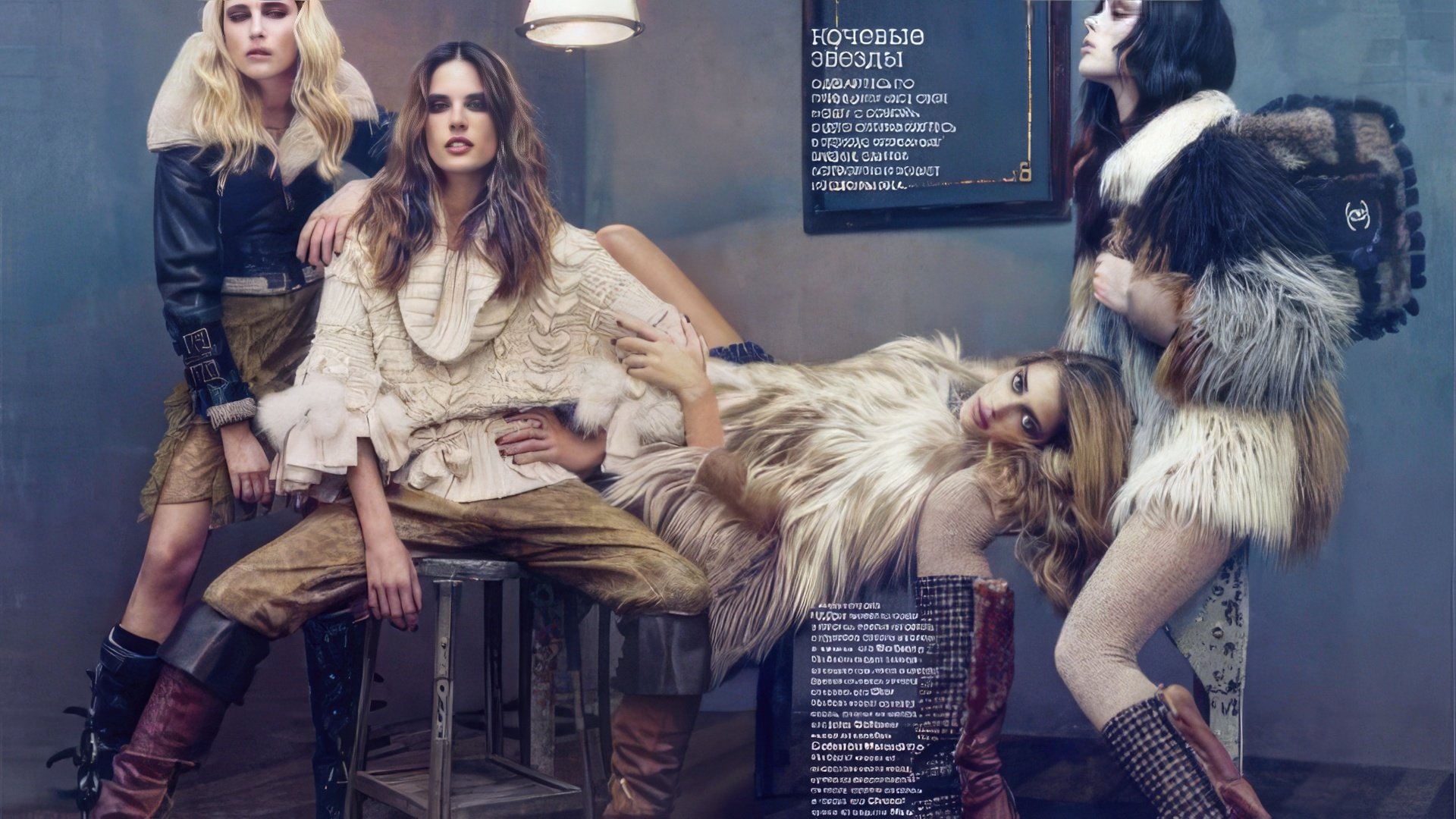Алессандра Амбросио в Vogue Russia (2010 год)