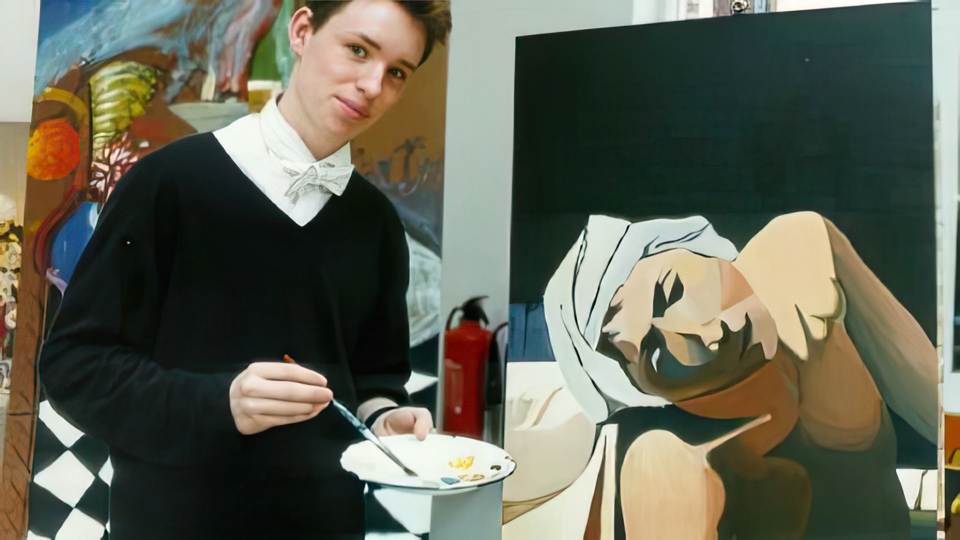 Эдди Редмэйн дальтоник