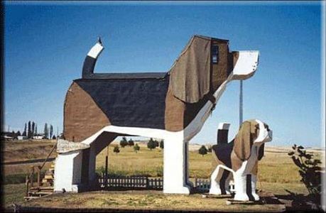 . Dog Bark Park Inn, США/Айдахо . Dog Bark Park Inn, США/Айдахо