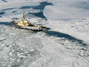 Так выглядит ледовый буксир Так выглядит ледовый буксир
