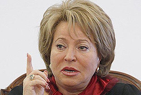 Спикер Совета Федерации в интервью Валентина Матвиенко Спикер Совета Федерации в интервью Валентина Матвиенко