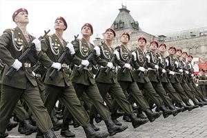 Ограничение будет связано с репетициями Парада Победы