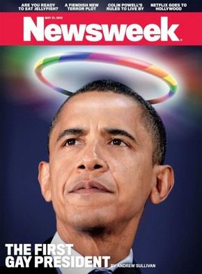 Барак Обама на обложке журнала Newsweek Барак Обама на обложке журнала Newsweek