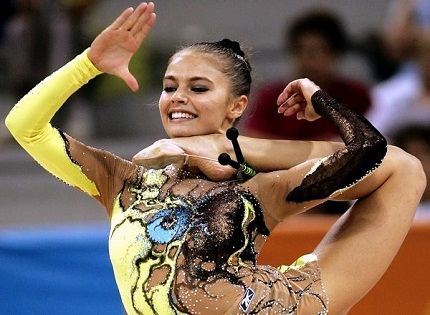 Спортсменка и красавица Алина Кабаева