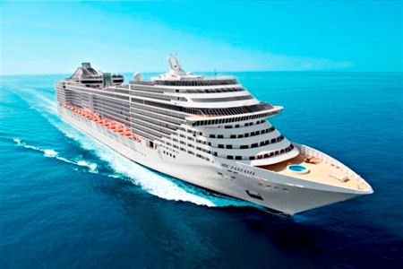 Круизный лайнер MSC Divina