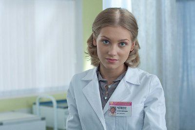 На съемках сериала Интерны На съемках сериала Интерны