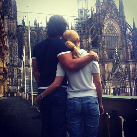 Андрей Малахов и Наталья Шкулева любуются видами Сан-Тропе