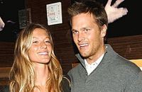 Жизель Бундхен и Том Брэди