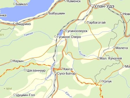 Рухнул мост через реку Хилок