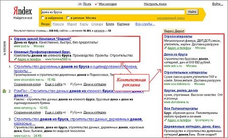 Расположение контекстной рекламы в поисковой выдаче Яндекса. Расположение контекстной рекламы в поисковой выдаче Яндекса.