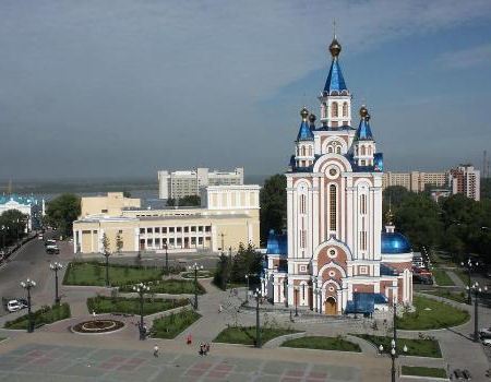 Церковь Успения Божьей матери в Хабаровске Церковь Успения Божьей матери в Хабаровске