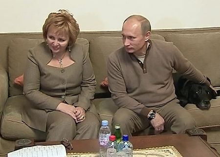 Владимир и Людмила Путины