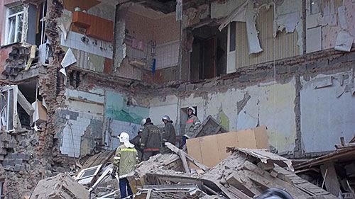 Обрушение дома в Барнауле произошло днем 18 июля Обрушение дома в Барнауле произошло днем 18 июля