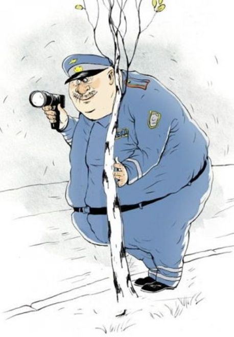 Гаишник в засаде Гаишник в засаде