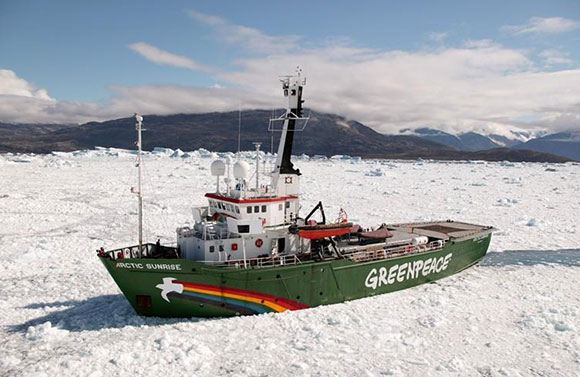 Судно Greanpeace Arctic Sunrise (Арктик Санрайз)