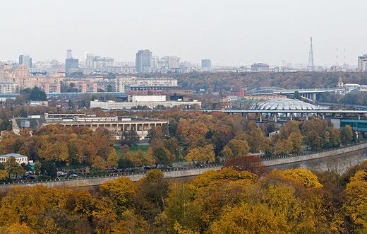 Вид на осеннюю Москву Вид на осеннюю Москву