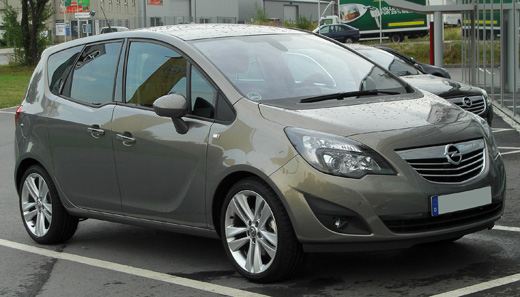 Внешний вид Оpel Meriva Внешний вид Оpel Meriva