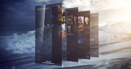 Интерфейс Sailfish в Jolla Интерфейс Sailfish в Jolla