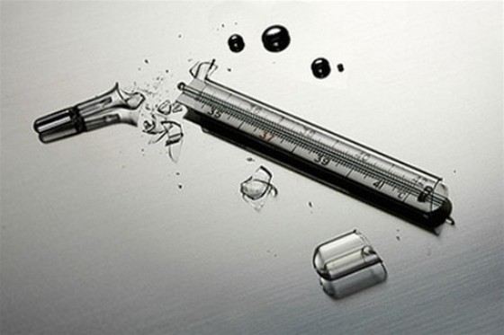 В обычном градуснике хранится яд - ртуть