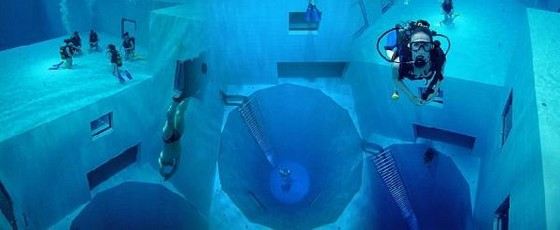 «Nemo 33» - самый глубокий открытый бассейн «Nemo 33» - самый глубокий открытый бассейн