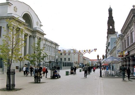 Казань не только красивый, но и чистый город