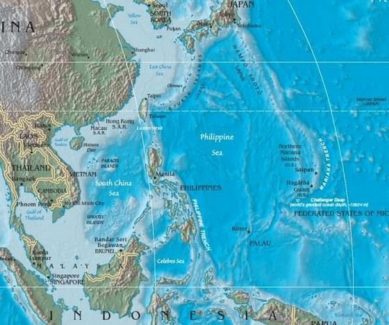 Филиппинское море самое большое в мире Филиппинское море самое большое в мире