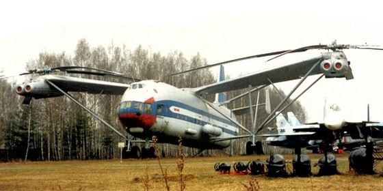 Ми-12 больше многих пассажирских самолетов Ми-12 больше многих пассажирских самолетов