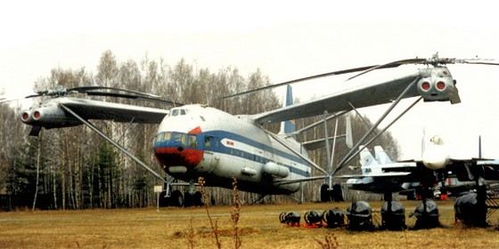 Ми-12 больше многих пассажирских самолетов