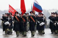 На Тверской перекроют движение из-за репетиции Парада победы На Тверской перекроют движение из-за репетиции Парада победы