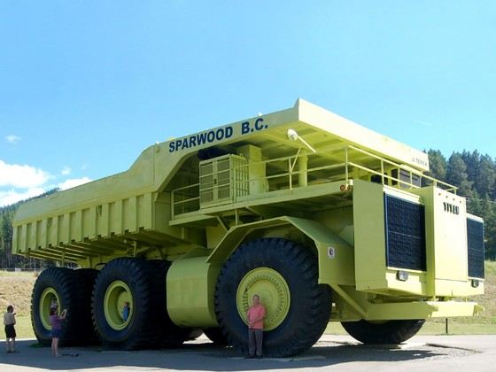 Terex Titan американский самосвал-гигант Terex Titan американский самосвал-гигант