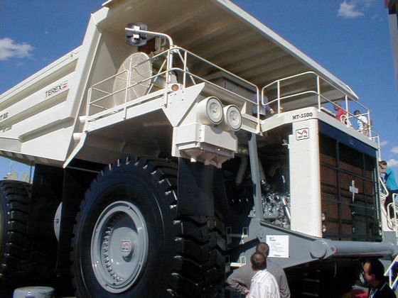 Американский Unit Rig MT 5500 называют генералом карьеров Американский Unit Rig MT 5500 называют генералом карьеров