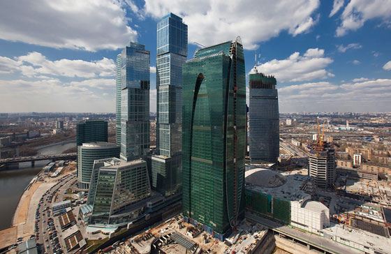 Высота Москва-Сити продолжает меняться Высота Москва-Сити продолжает меняться