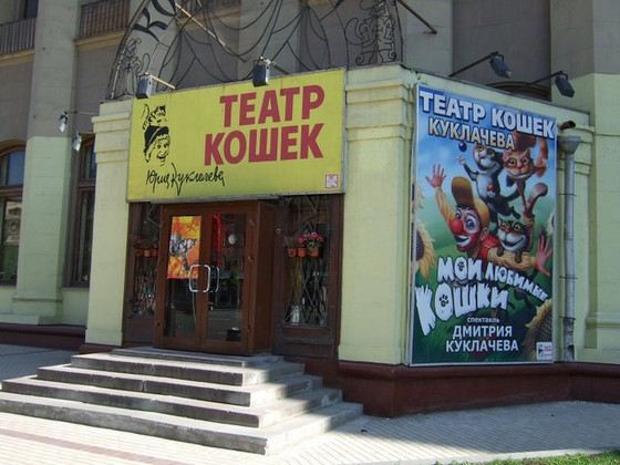 Юрий Куклачев создал удивительный театр кошек Юрий Куклачев создал удивительный театр кошек