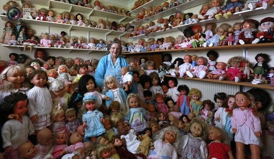 Заядлыми коллекционерами кукол являются дети Заядлыми коллекционерами кукол являются дети