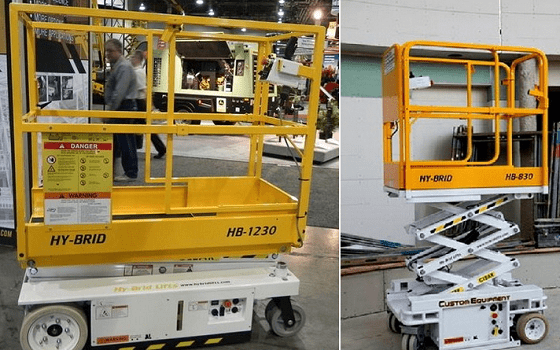 Ножничный электроподъемник Hy-Brid HB-1430 Ножничный электроподъемник Hy-Brid HB-1430