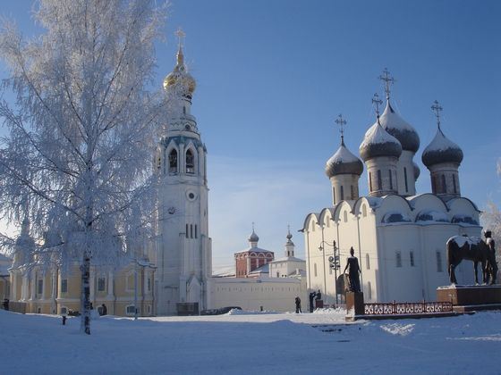 Вологда - небольшой красивый город на севере России