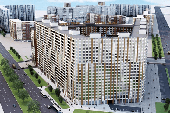 Новостройка в Выборгском районе Санкт-Петербурга Новостройка в Выборгском районе Санкт-Петербурга