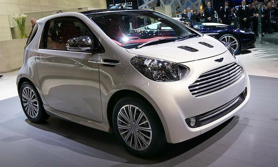 Aston Martin Cygnet - автомобиль премиум-класса весьма скромного размера