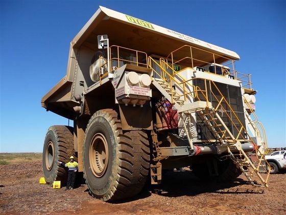 Bucyrus MT6300AC один из самых мощных грузовиков Bucyrus MT6300AC один из самых мощных грузовиков